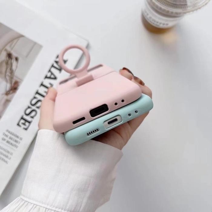 (Allthebest) Samsung Galaxy Z Flip 4/Z Flip 3 Case Anti jamuran Soft Case