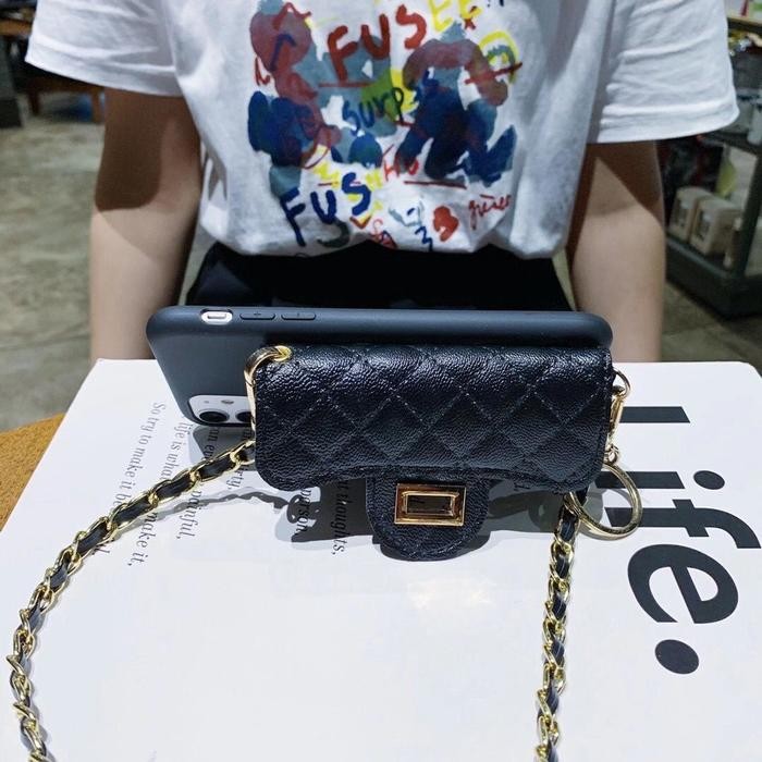 (Allthebest) Casing Tali Tas Model dompe For Vivo S1 T1 Pro V11 V15 V17 V20 V21