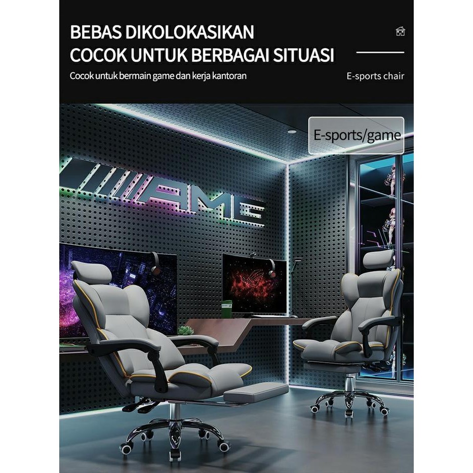 [Allthebest] Kursi Game Santai/Kursi Game/Kursi Kantor/Kursi Komputer