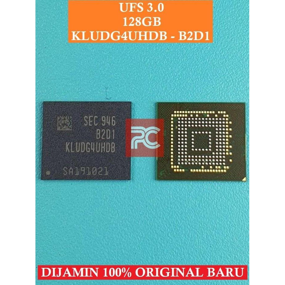 IC UFS 128 GB KLUDG4UHDB Original New Baru 128GB UFS 3.0