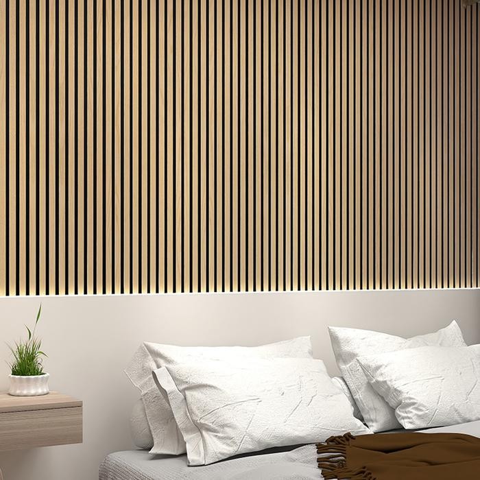 HighPoint Woodslat Acoustic WoodPanel / Panel Akustik Dinding Serat Kayu, Redam Suara, Estetik &