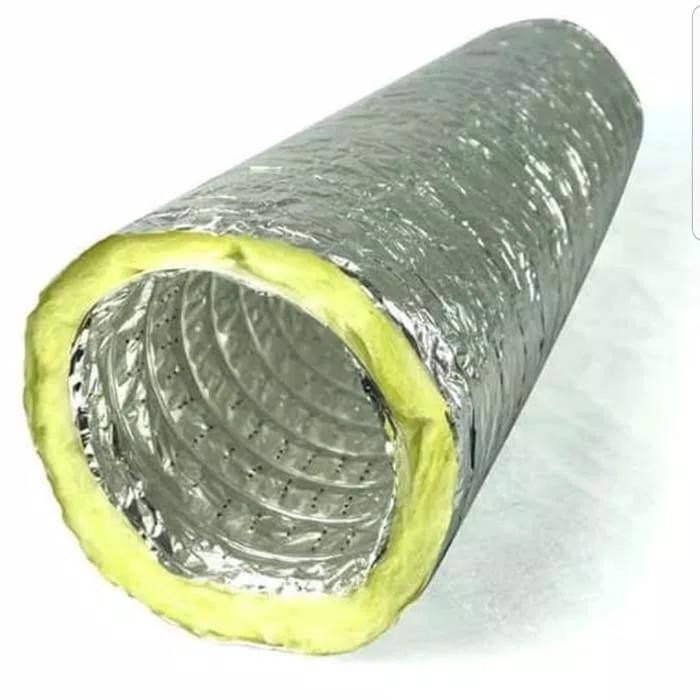 Flexible ducting insulated 6 inch / flexible ducting isolasi 6 inch
