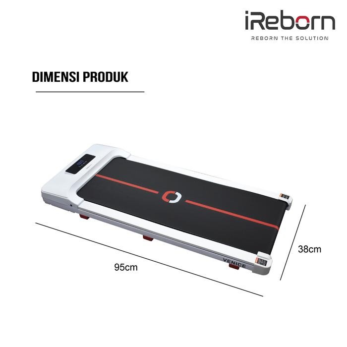 (Allthebest) Alat Fitness Treadmill iReborn Venice M8
