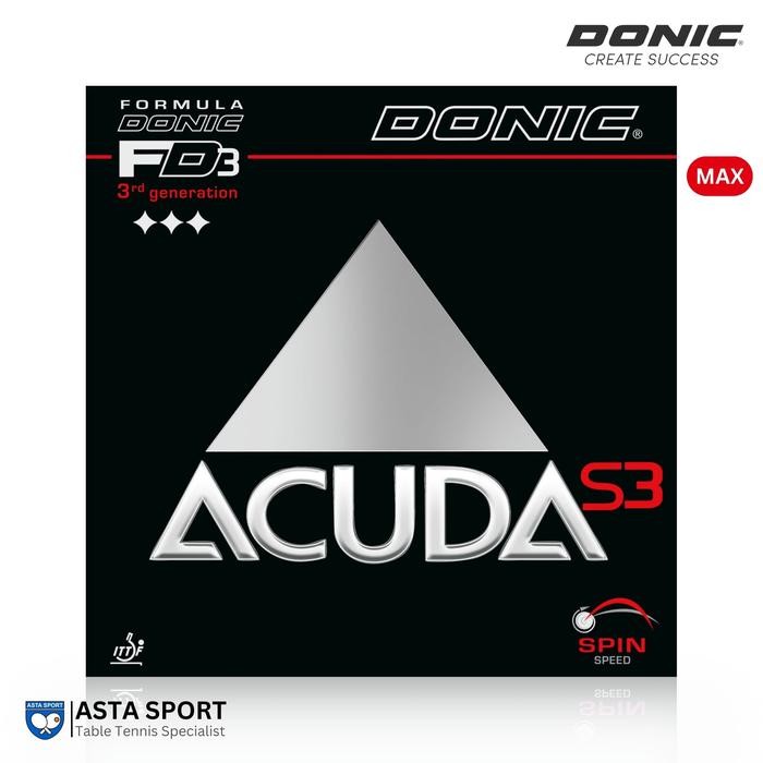(Allthebest) Donic Acuda S3 / karet bet pingpong