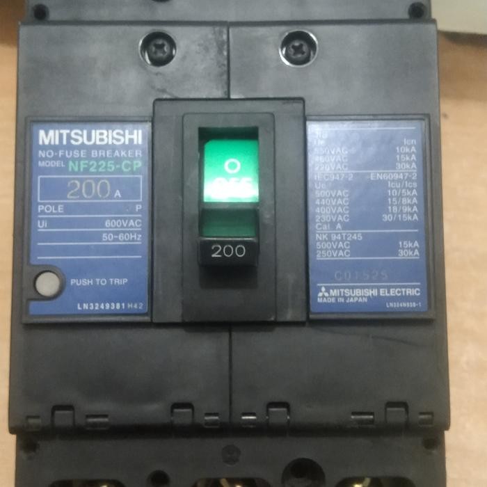 Mccb/Nfb/Breker Mitsubishi 200A,150A,175A