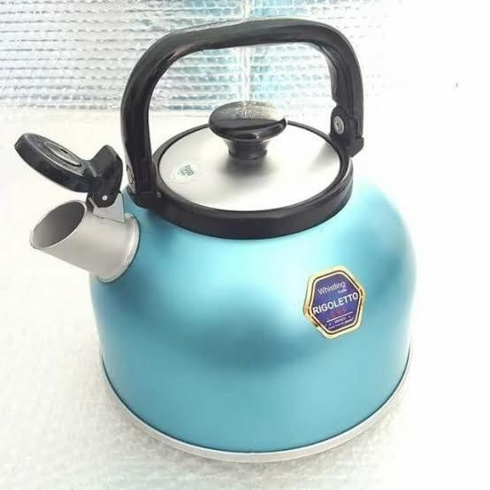 Teko Rigoletto Mikado Maspion 5 Liter Teko Ceret Bunyi warna Whistling