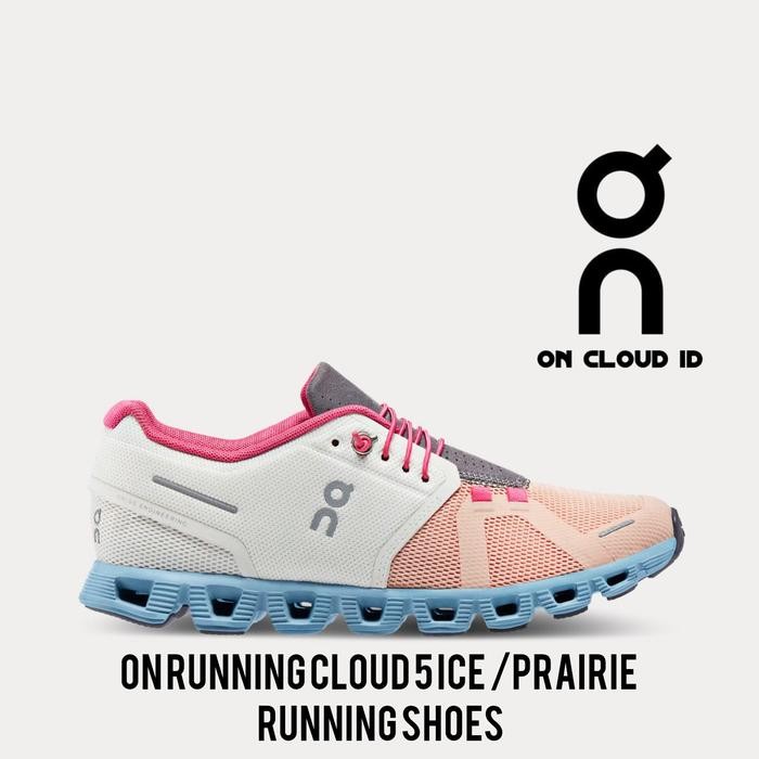 On Running - Cloud 5 Ice / Prairie Running Shoes