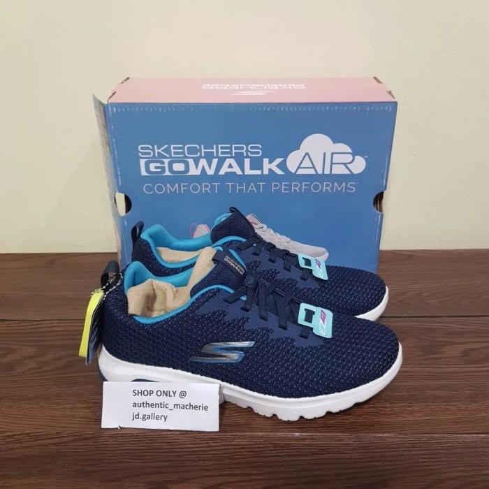 ORIGINAL SALE 70% SEPATU GO WALK AIR SHADOW 124337 NVTQ WOMEN