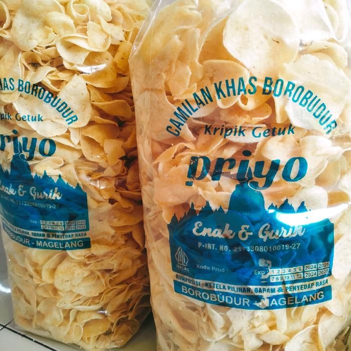 

New Keripik getuk original 1kg camilan pak