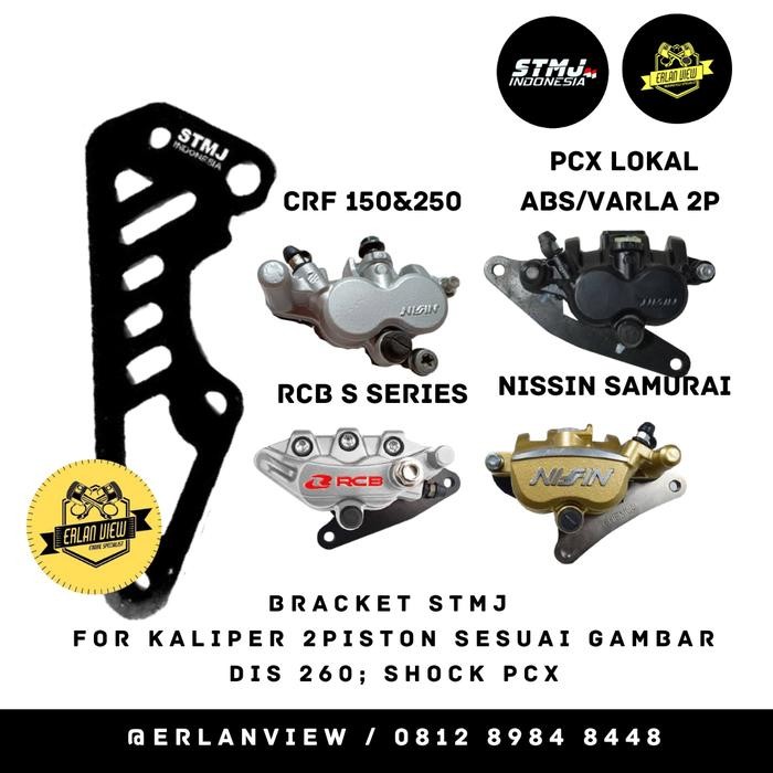PREMIUM Breket Brecket Bracket STMJ 2P dis 260 shock PCX