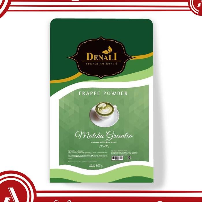 

PREMIUM Matcha Greentea Denali Powder Drink - Bubuk Minuman 800gr