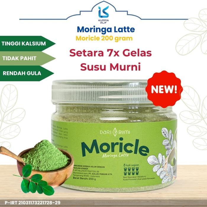 

PREMIUM Daun Kelor Moringa Bubuk Dari Bumi Serbuk Kelor Organik