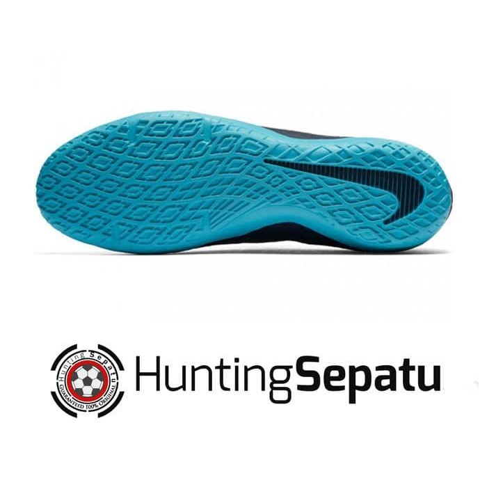 Sepatu Futsal Nike HypervenomX Phelon III IC Navy Original 852563-414