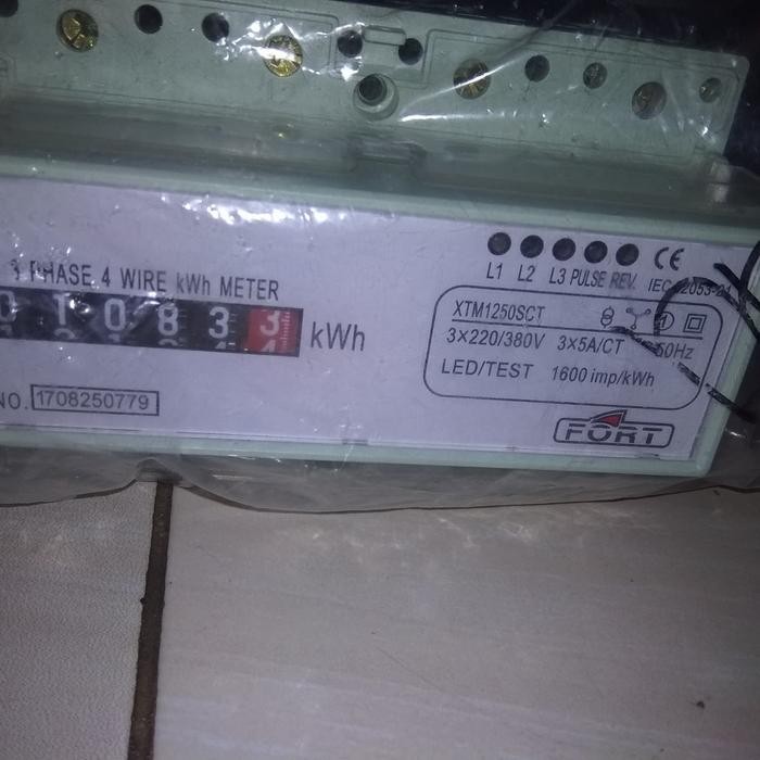 kwh meter merk fort 3phase