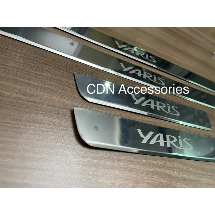 SILL PLATE YARIS 2006-2013/SILL PLATE YARIS BAKPAO/SCUFF PLATE YARIS