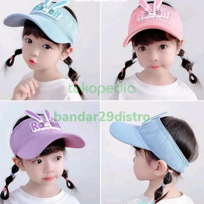 topi golf anak perempuan Anti UV Topi Senam Anak
