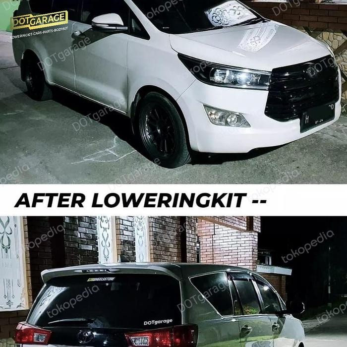 LOWERINGKIT PER CUSTOM TOYOTA INNOVA BENSIN (GNKI/REBORN) NOT EIBACH