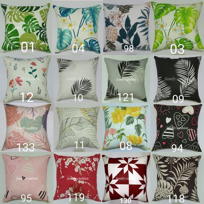 SARUNG BANTAL SOFA 55X55