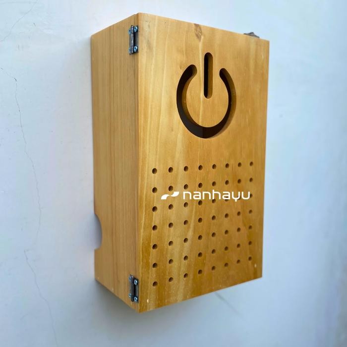 Box Meteran Listrik Tutup Box Pelindung Meteran Listrik PLN Kayu - PWR