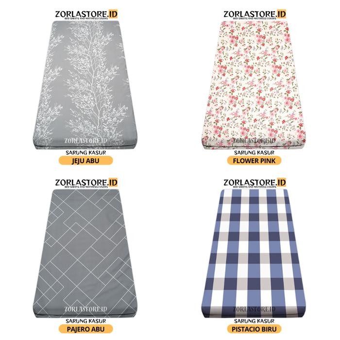 Sarung Kasur Busa Resleting 90X200X10 - Sprei Resleting 90X200X10