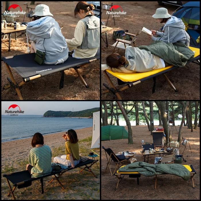 FOLDING CAM BED NATUREHIKE NH19X003-C VELBED CAM TEMPAT TIDUR