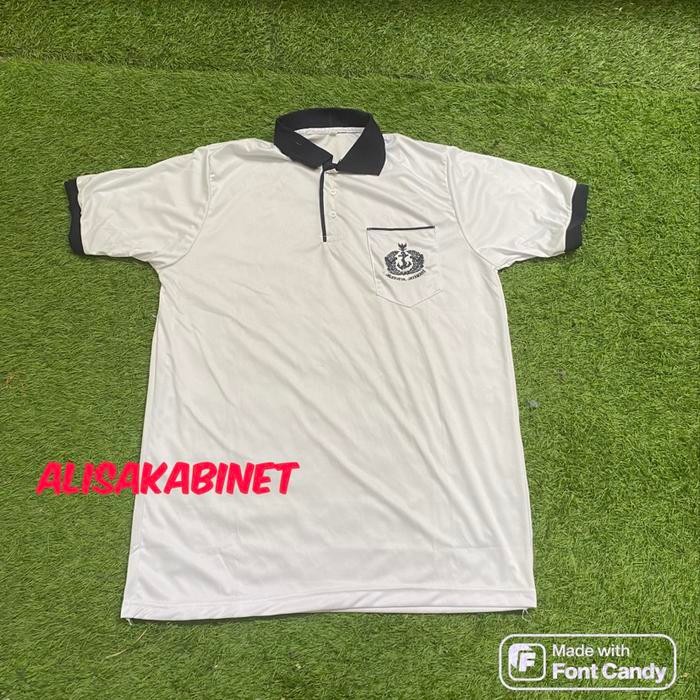 Kaos Lengan Pendek Olahraga Poral Dryfit TNI AL