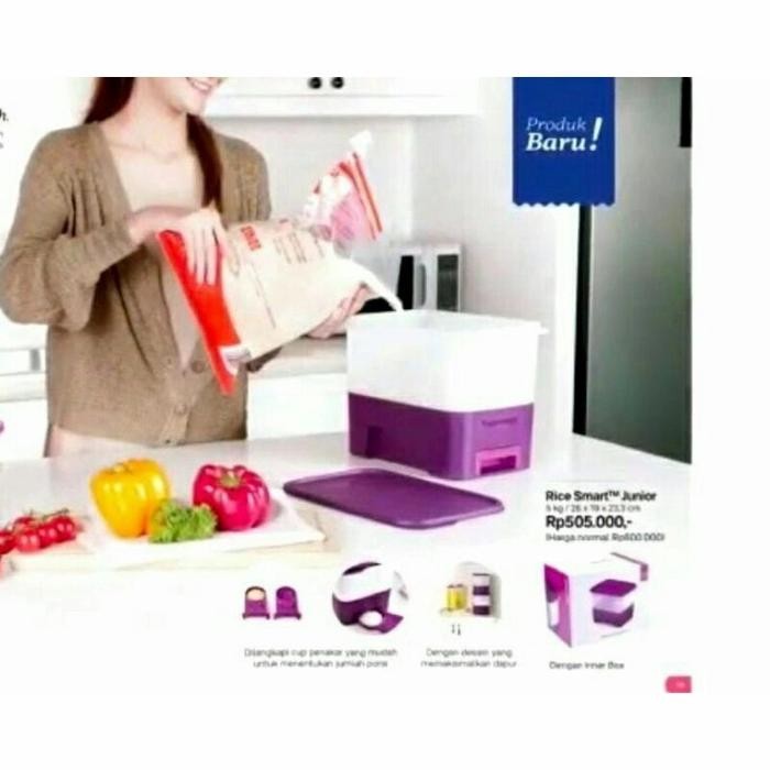 Tupperware tempat beras 10kg Rice smart dispenser tempat beras