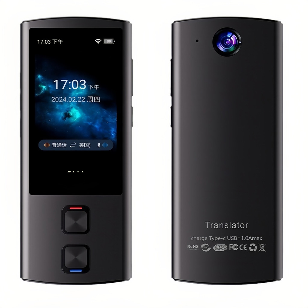 T17 Language Translator Device 138 Languages Voice Translating Text / Photo Translate Support Voice
