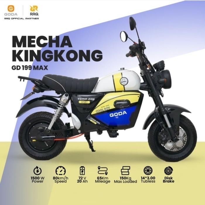 GODA GD 199 MAX NEW GOLDEN KINGKONG SEPEDA LISTRIK TERBARU DARI GODA GD-199 MAX