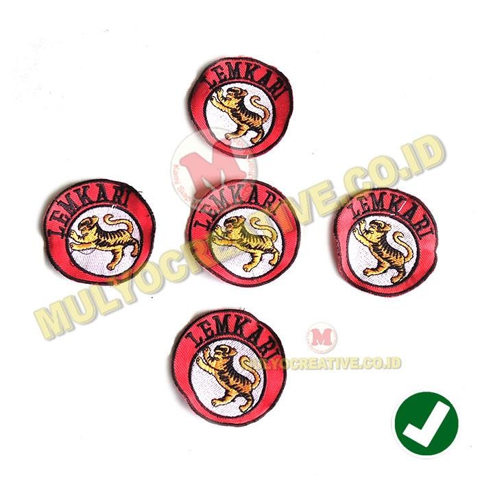 

Badge Patch Logo Lemkari Bordir Bet Lembaga Karate Indonesia Murah PREMIUM