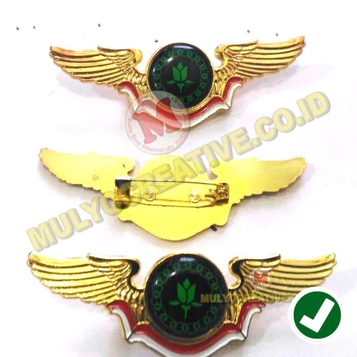 

Pin Bros Paskibra - Lencana Purna Paskibra Model Sayap PREMIUM