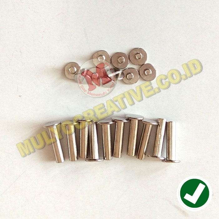 

Paku Baut Kalender Ukuran 20mm - Mur Baut Jilid Buku 2 Cm PREMIUM