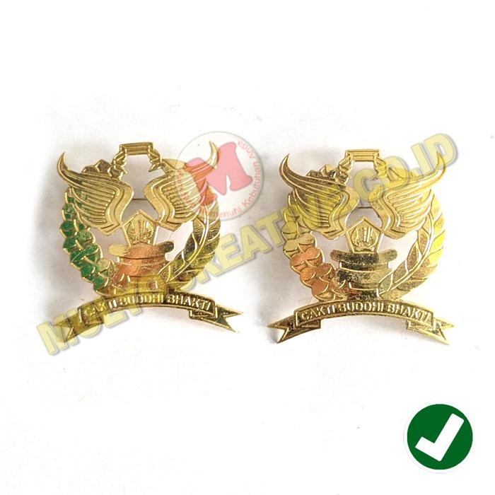 

Lencana Cakti Buddi Bakti Pajak Pin Logo Atribut Perpajakan PREMIUM