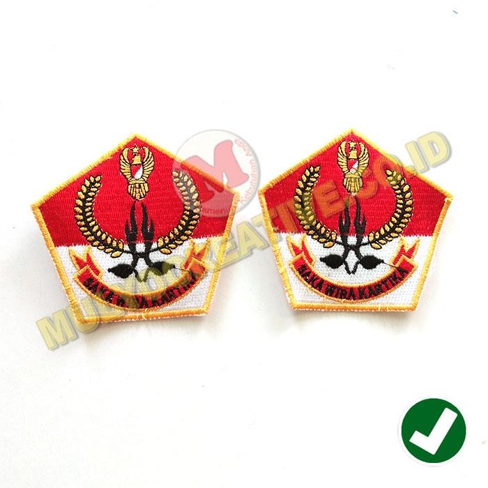 

Bed Pramuka Bed Saka Wira Kartika - Bordir Pramuka Saka Pramuka Murah PREMIUM