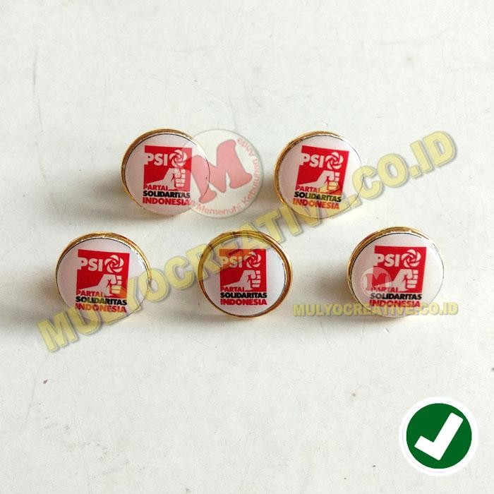 

Bross Pin Model Bulat Ukuran 2 Cm - Pin Partai PSI Ukr. 2 Cm PREMIUM