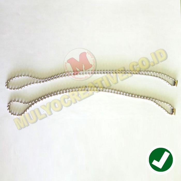 

Kalung Rantai Biji Merica 60cm - Logam Stainless PREMIUM