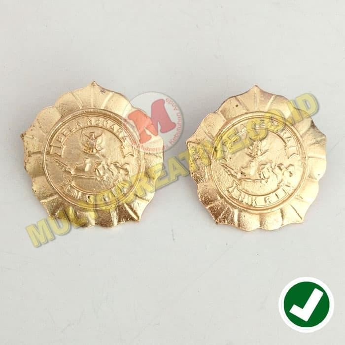 

Lencana Model Bunga Logo Bela Negara NKRI-Brevet Pin Bela Negara NKRI PREMIUM