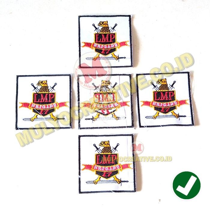 

Emblem Bordir Logo LMP Brigade Bordir Laskar Merah Putih Kotak PREMIUM