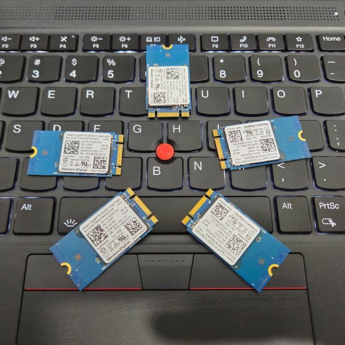 SSD WD SN520 M.2 2242 128GB SSD M2 2242 NVME SSD M.2 NVME 2242 128GB masih ready