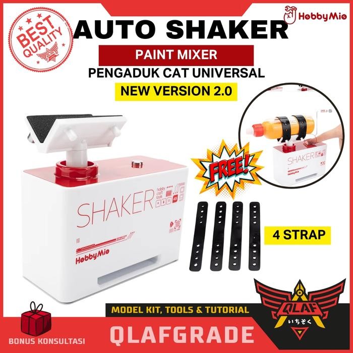 Paint mixer AUTO SHAKER 2.0 Hobby mio - pengaduk mixing campur cat otomatis universal