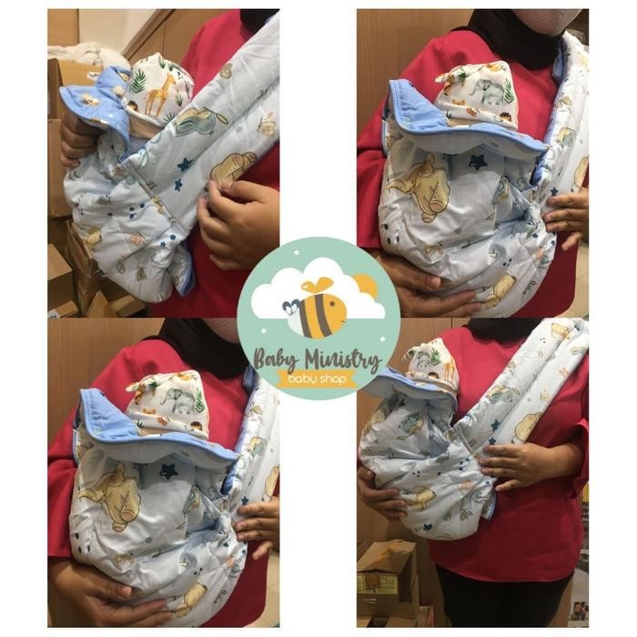 Kuma Kuma Gendongan Samping / Gendongan Bayi Kumakuma