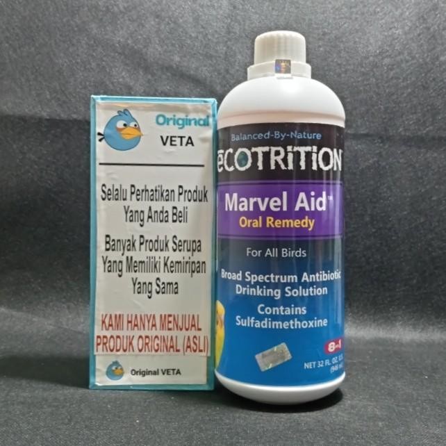 MARVEL AID 946 ML ORAL REMEDY ASLI ORIGINAL VITAMIN SEMUA BURUNG SAKIT