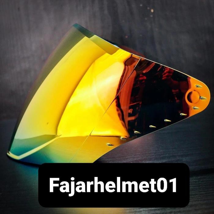 ISTANAMYSHOP KACA HELM HALF FACE RSV SV300 ORIGINAL DAN IRIDIUM