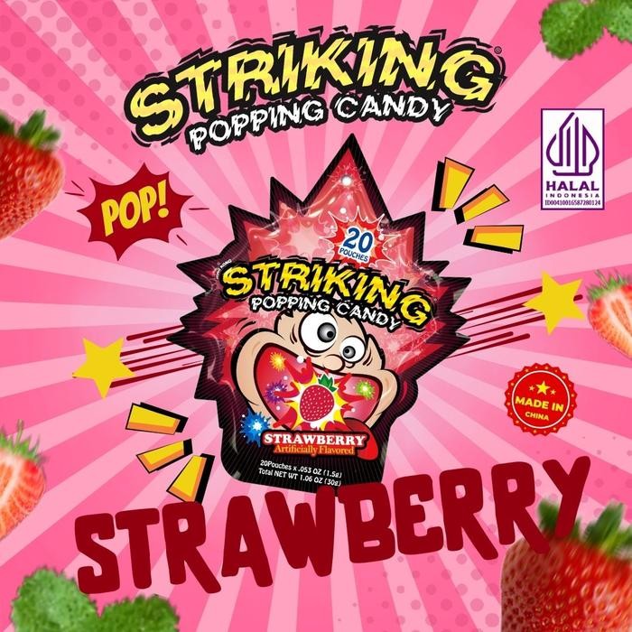 

Ready Striking Popping Candy - Permen Meletup