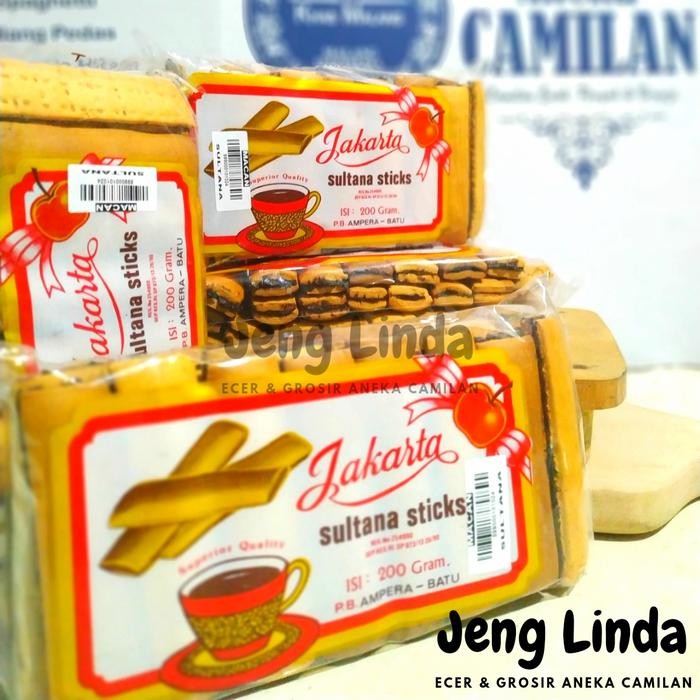 

Ready Jajanan Tradisional Sultana Sticks Jakarta 200 Gram