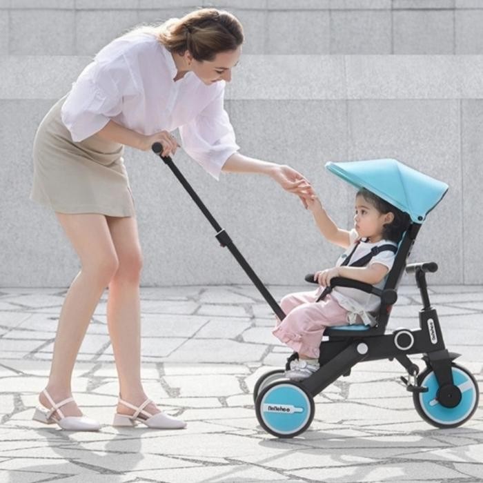 Bebehoo Generasi2 7 In 1 Stroller Sepeda Bayi Lipat /Folding Trike