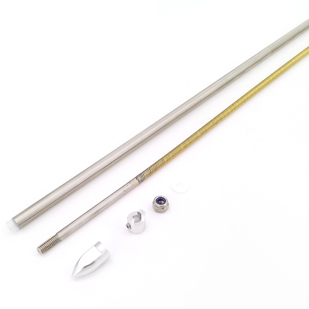 RC Boat Flexible Shaft Cable 4mm 350mm With Sleeve for RC Speed Boat MONO Marine Tug Fishing CAT