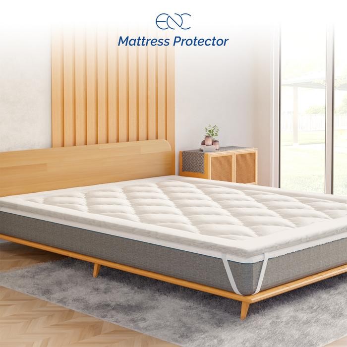 Matras Protector silikon TEBAL 120x200 / 160x200 / 180x200 Pelindung Kasur Hotel Protektor