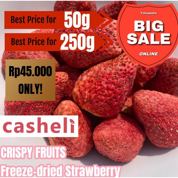 

New Strawberry Kering Freeze Dried Strawberry Grade A Crispy Healthy Snack