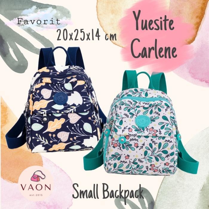 LANGSUNG GAS. YUESITE CARLENE MOTIF SMALL BACKPACK TAS RANSEL KECIL ANAK WANITA CEWEK SEKOLAH BAG